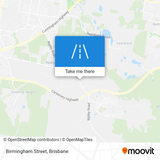Birmingham Street map