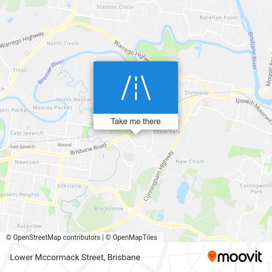 Lower Mccormack Street map
