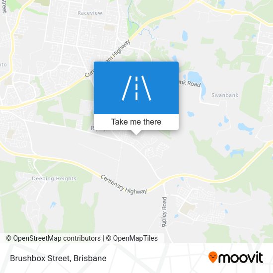 Brushbox Street map
