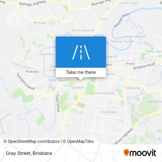 Gray Street map