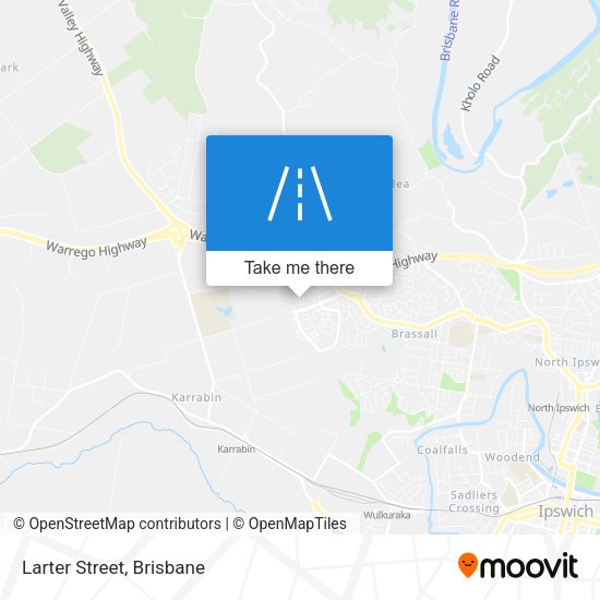 Larter Street map