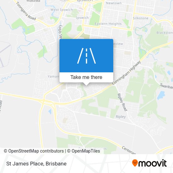 St James Place map