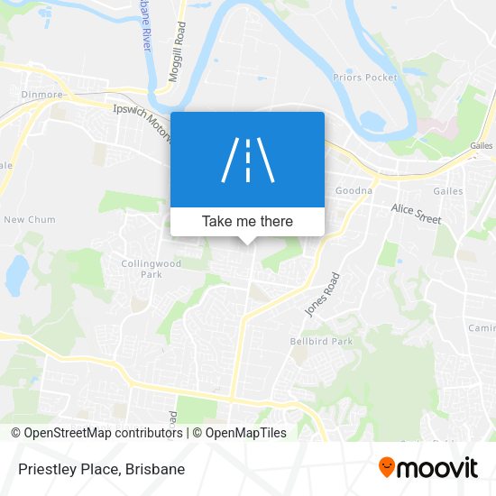 Priestley Place map