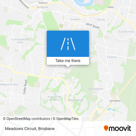 Meadows Circuit map
