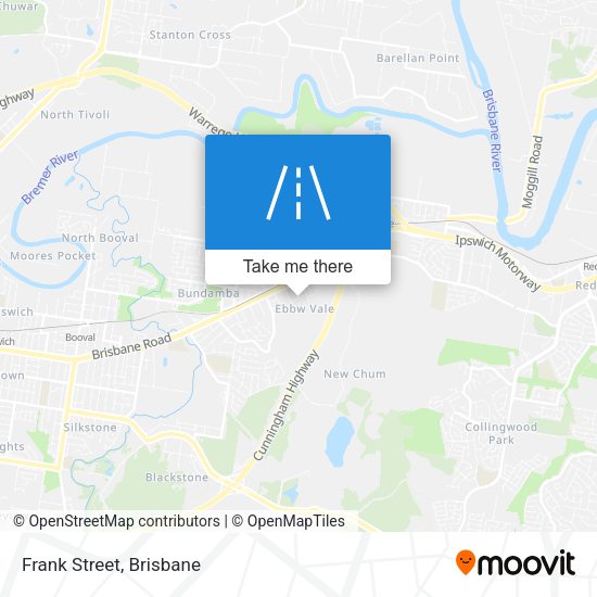 Frank Street map