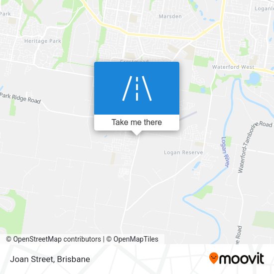Joan Street map
