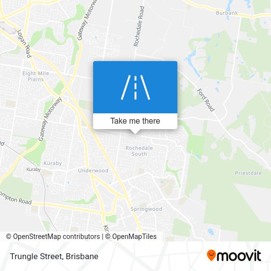 Trungle Street map