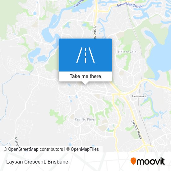 Laysan Crescent map