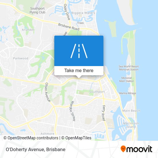 O'Doherty Avenue map