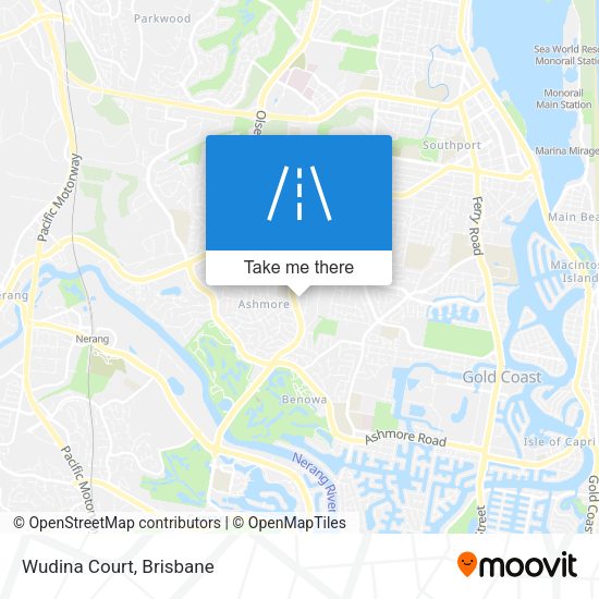 Wudina Court map