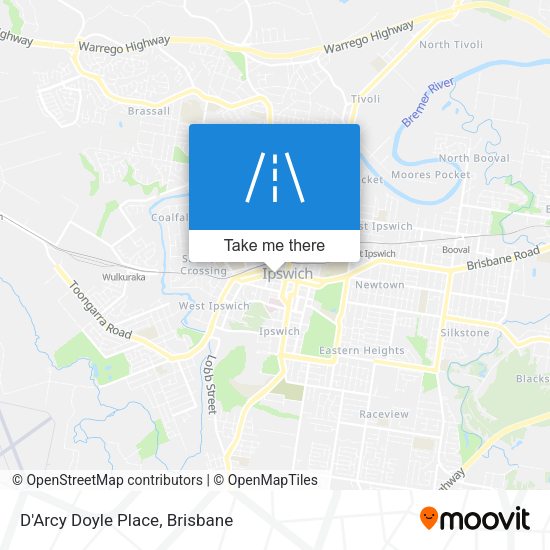 D'Arcy Doyle Place map