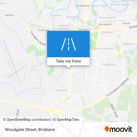 Woodgate Street map