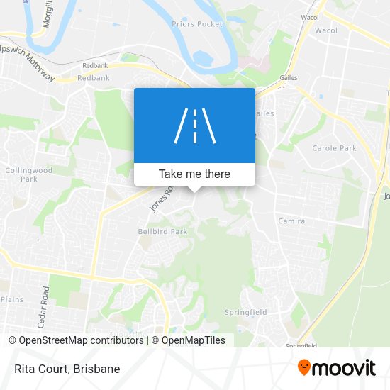Rita Court map