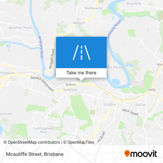 Mcauliffe Street map