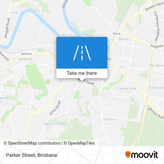 Parker Street map