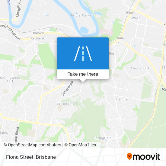Fiona Street map