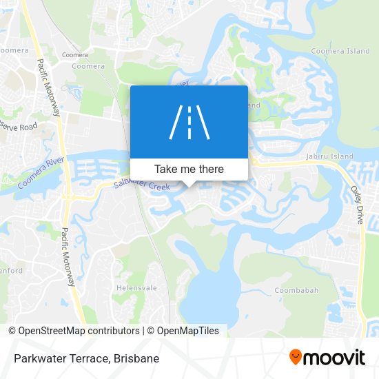 Parkwater Terrace map