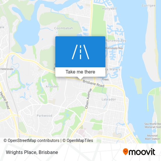 Wrights Place map