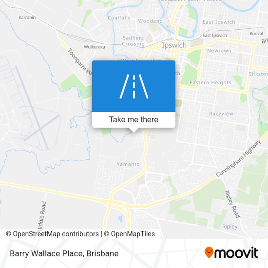 Barry Wallace Place map