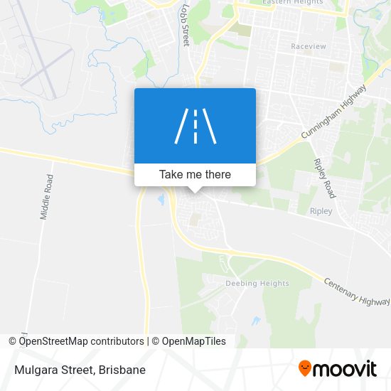 Mulgara Street map