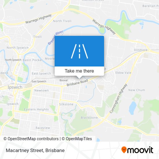 Macartney Street map