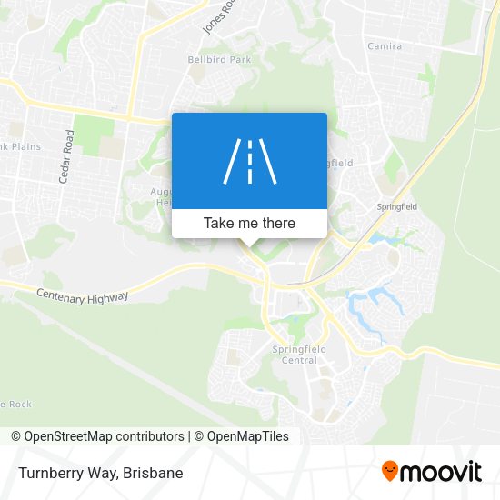 Turnberry Way map