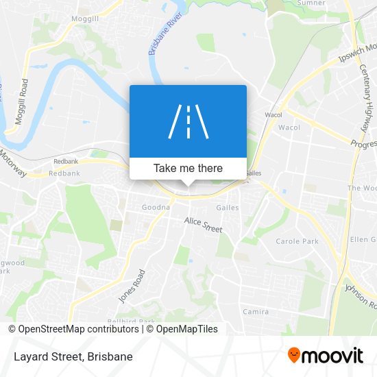 Layard Street map