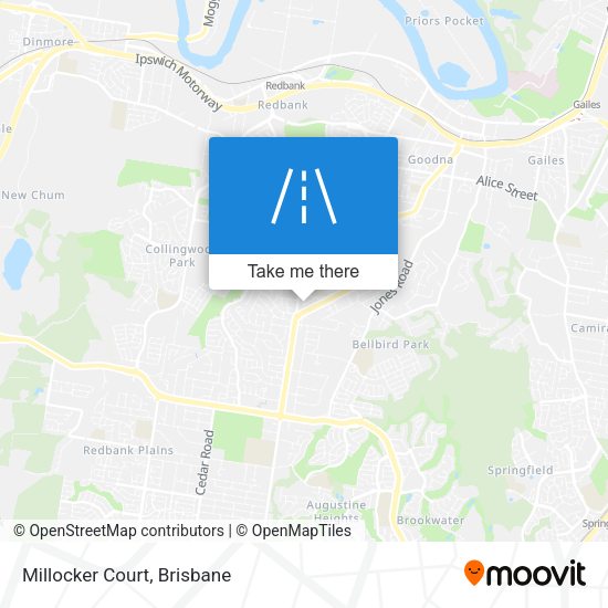 Millocker Court map