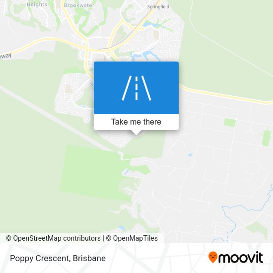 Poppy Crescent map
