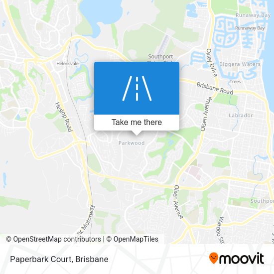 Paperbark Court map