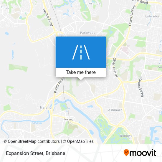Expansion Street map