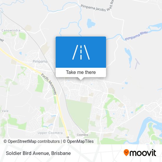 Soldier Bird Avenue map