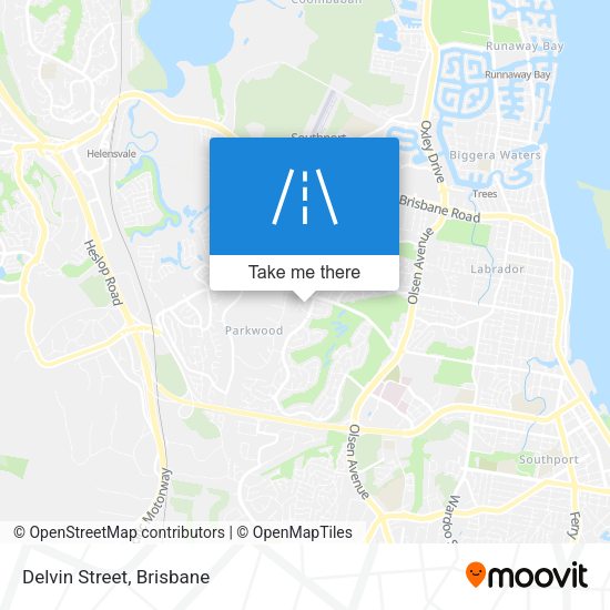 Delvin Street map