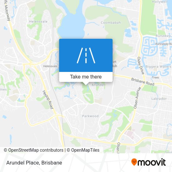 Arundel Place map