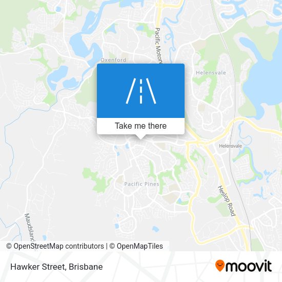 Hawker Street map