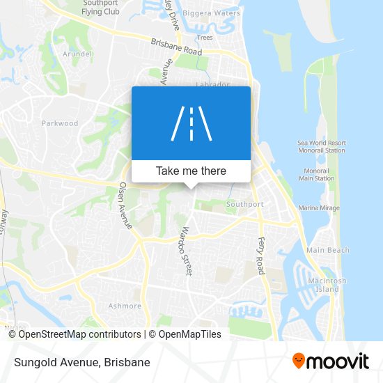 Sungold Avenue map