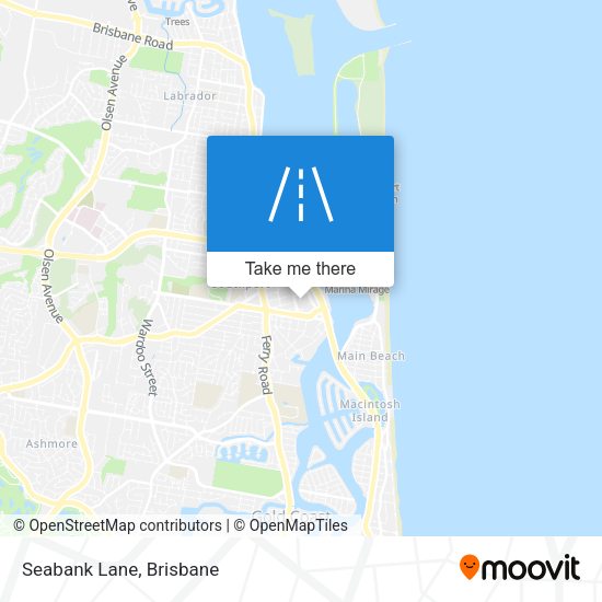 Seabank Lane map