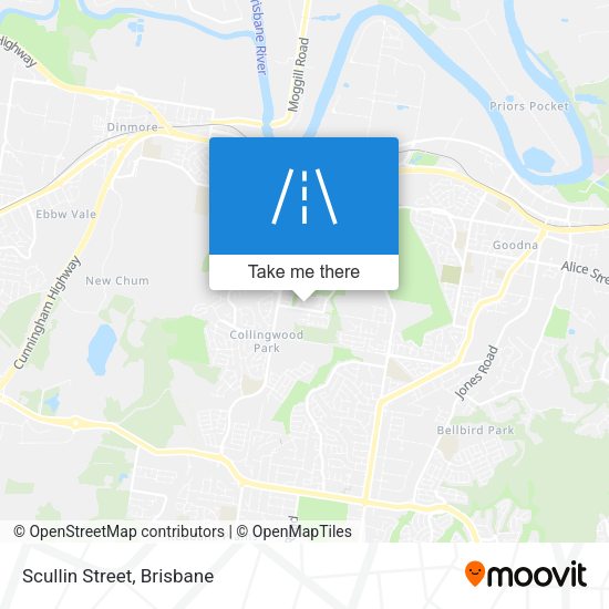 Scullin Street map