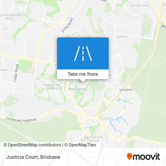 Justicia Court map