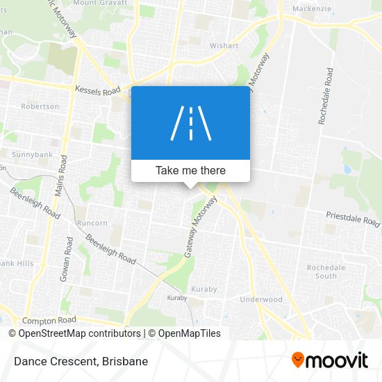 Dance Crescent map