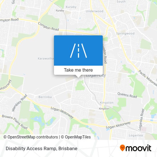 Disability Access Ramp map