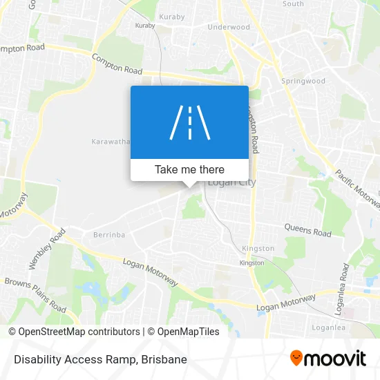 Mapa Disability Access Ramp