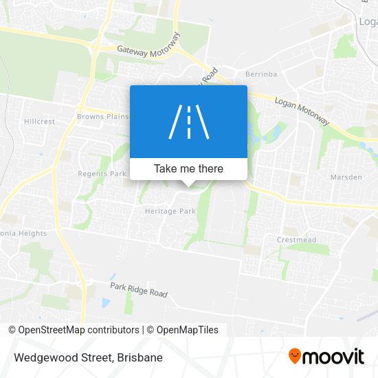 Wedgewood Street map