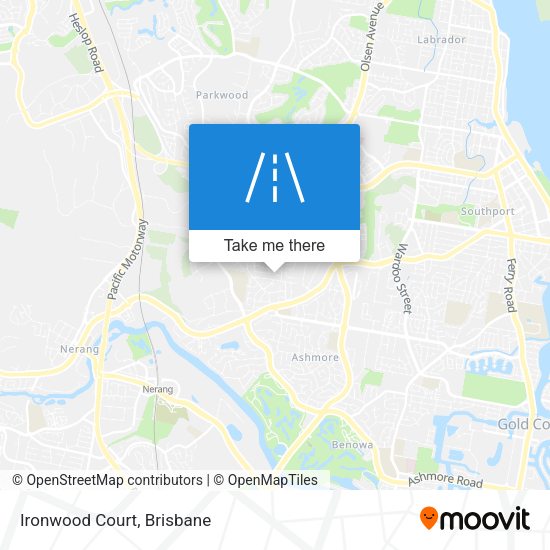 Ironwood Court map