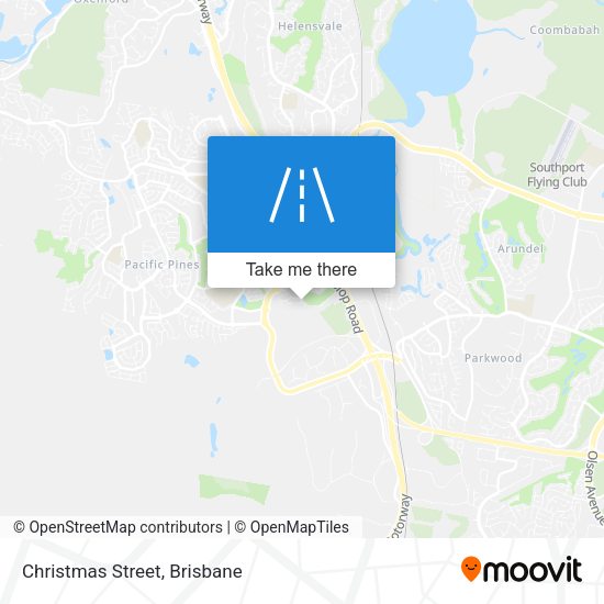 Christmas Street map