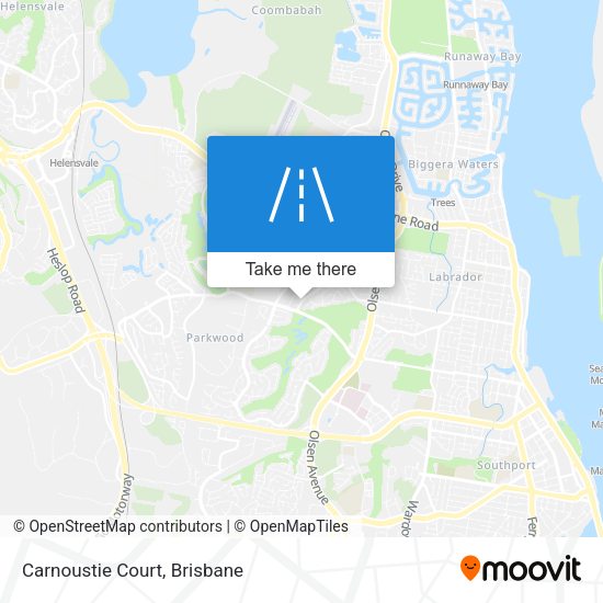 Carnoustie Court map