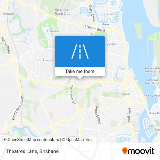 Theatres Lane map