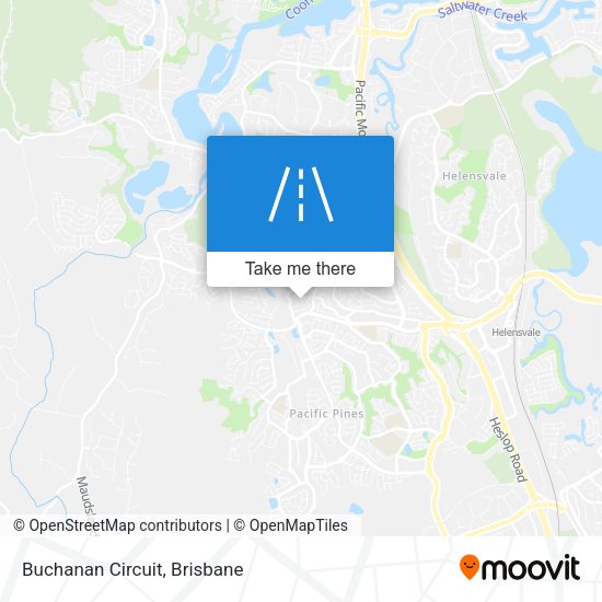 Buchanan Circuit map
