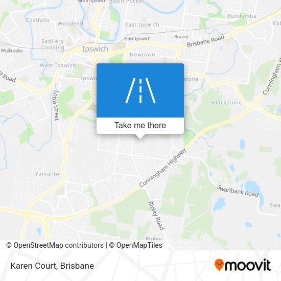Karen Court map