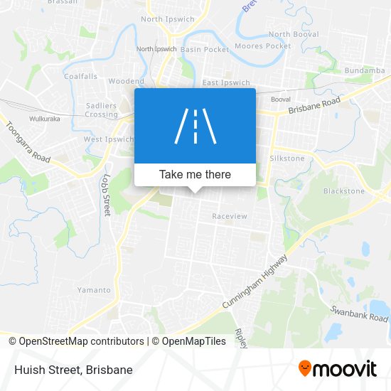 Huish Street map